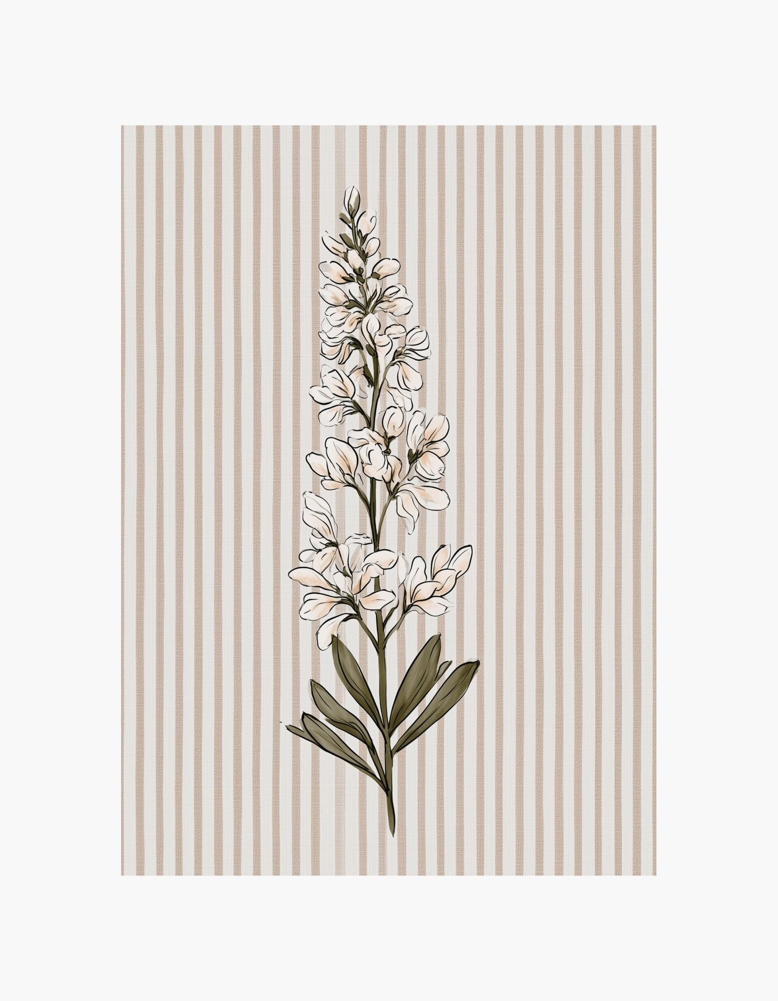 White Blossom Branch No. 1 Poster