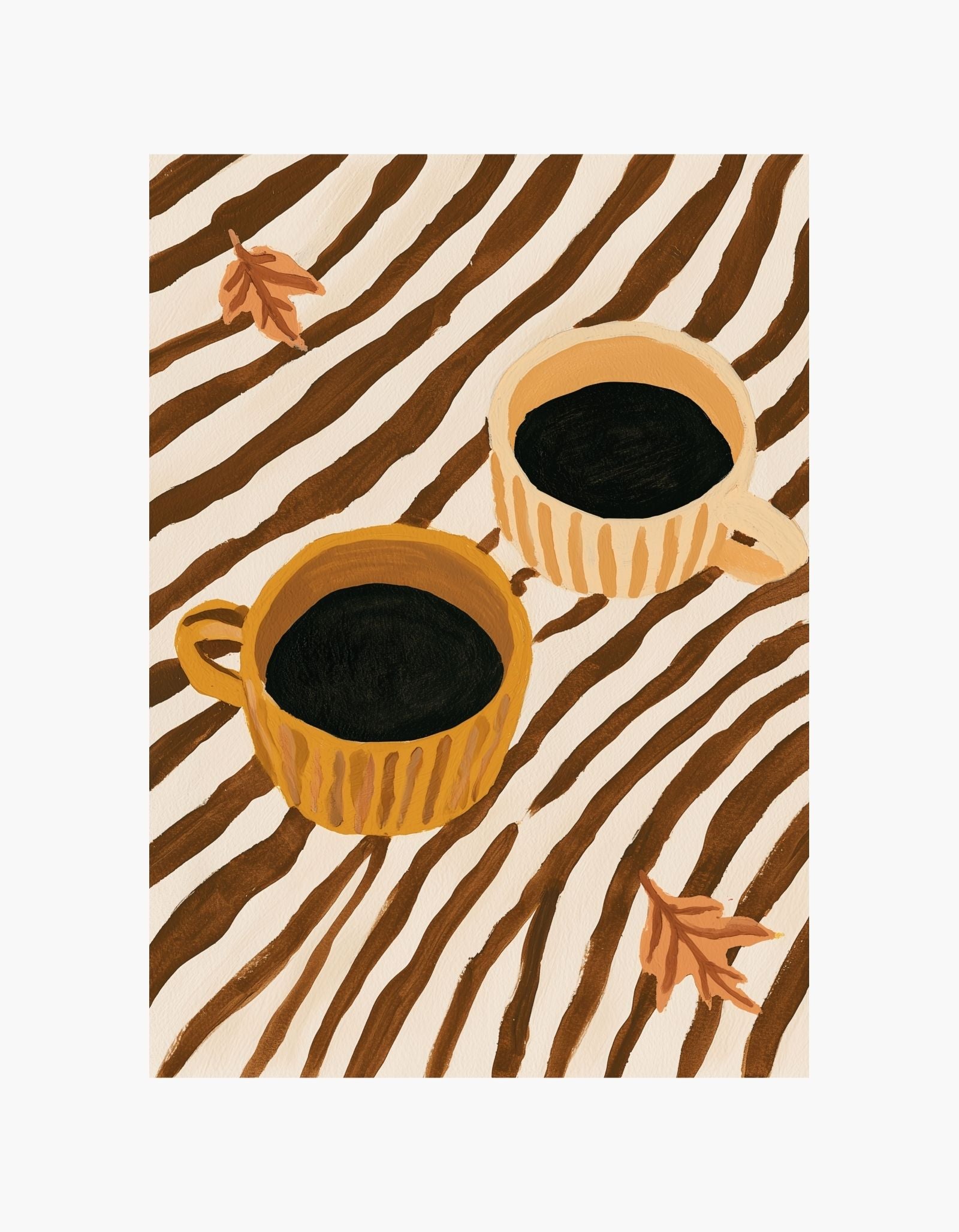 Autumn Coffee Poster