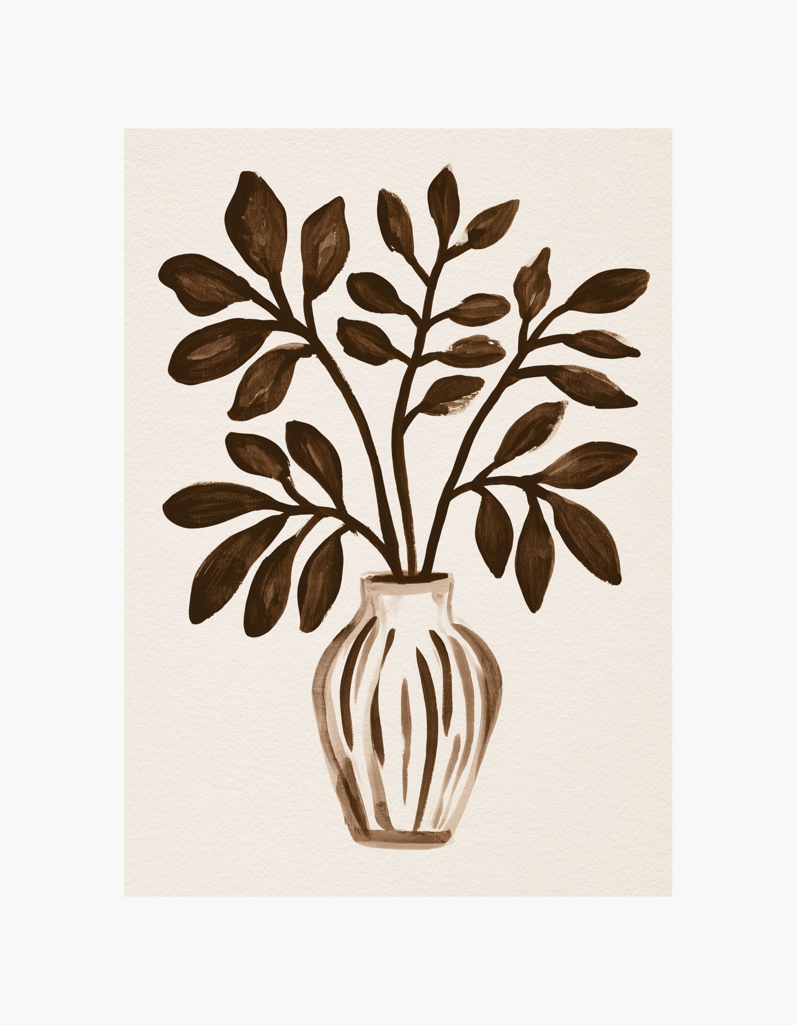 Autumn Vase Poster