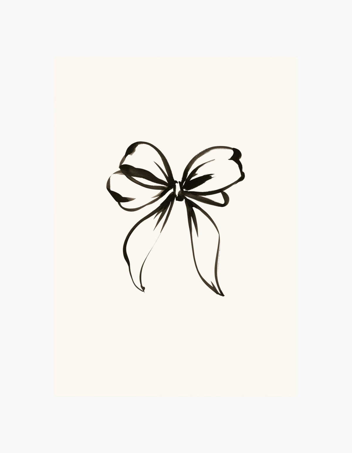 Elegant Bow Poster