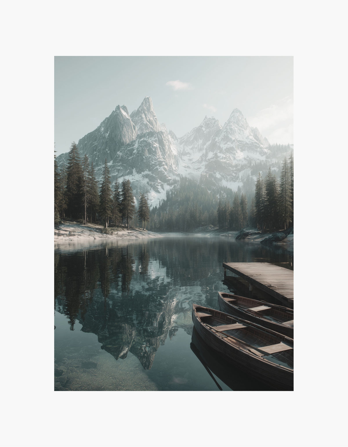Alpine Lake Poster