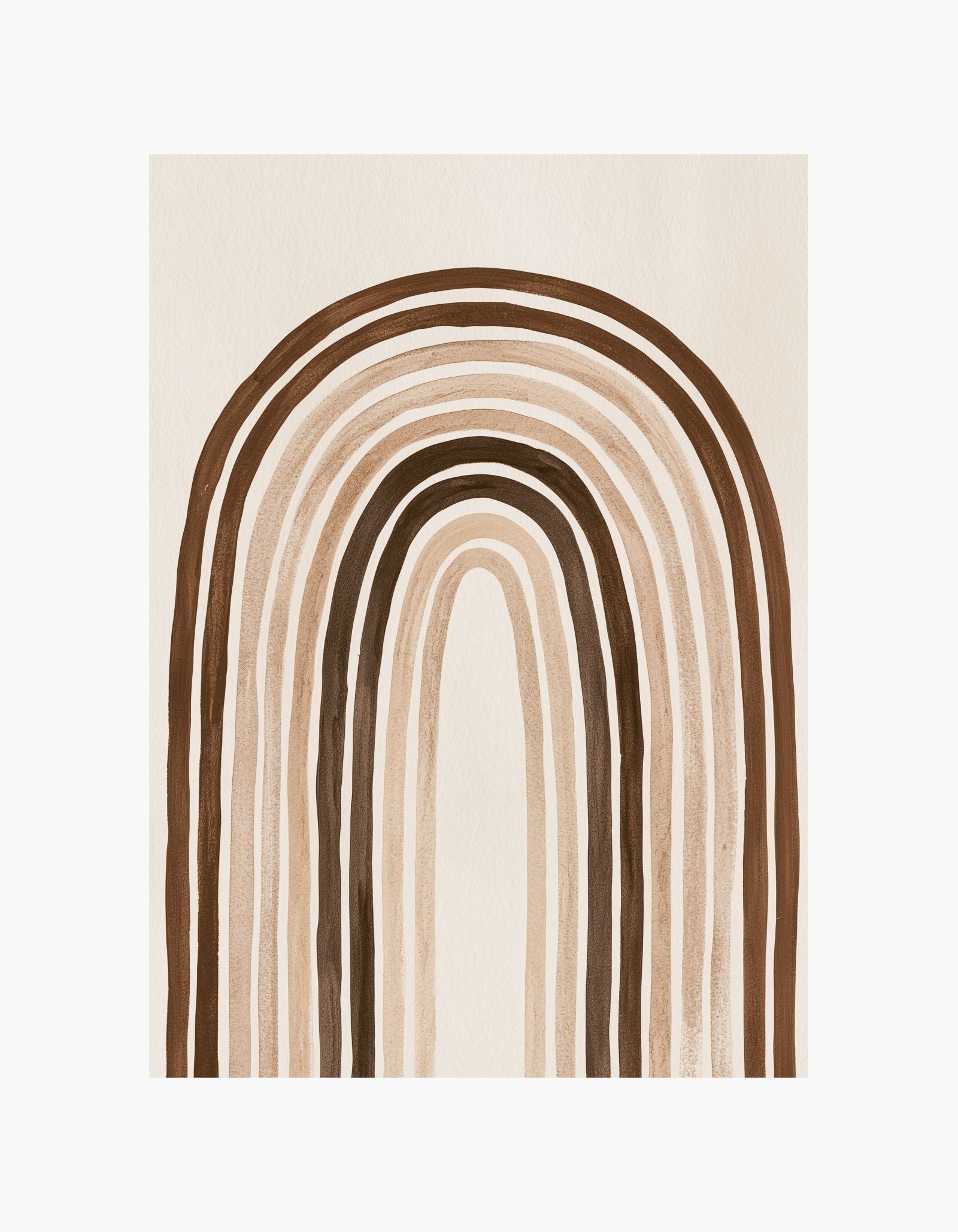 Earthy Rainbow Poster