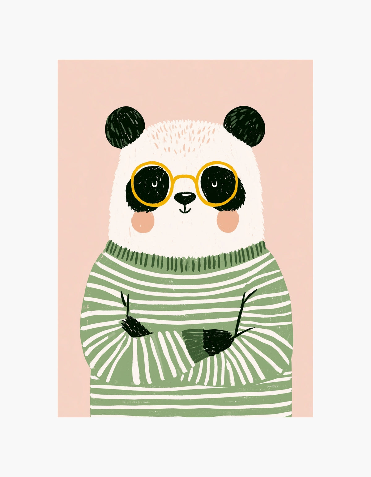 Cool Panda Poster