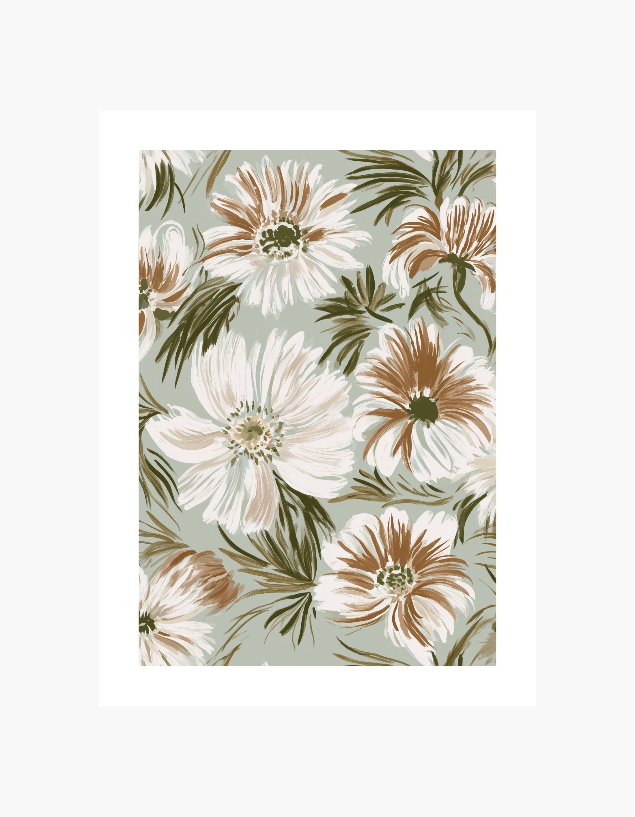 Botanical Meadow Poster