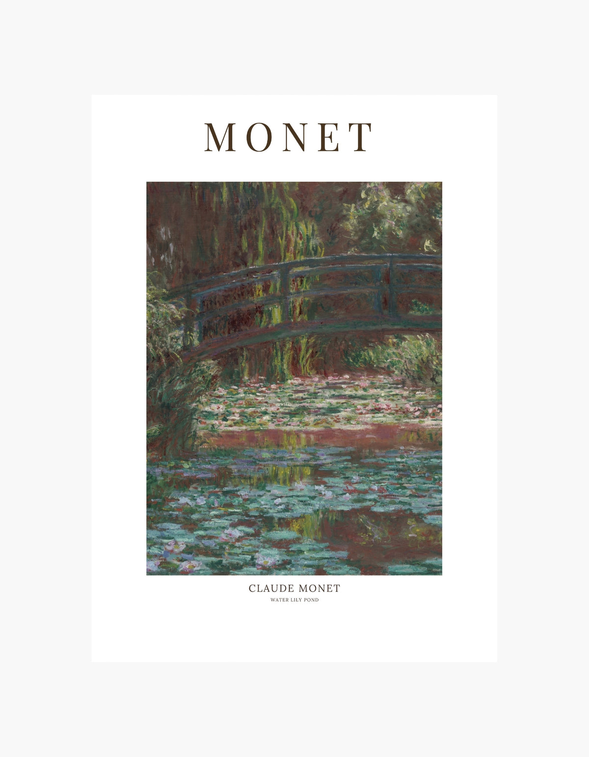 Monet Water Lily Pond Poster