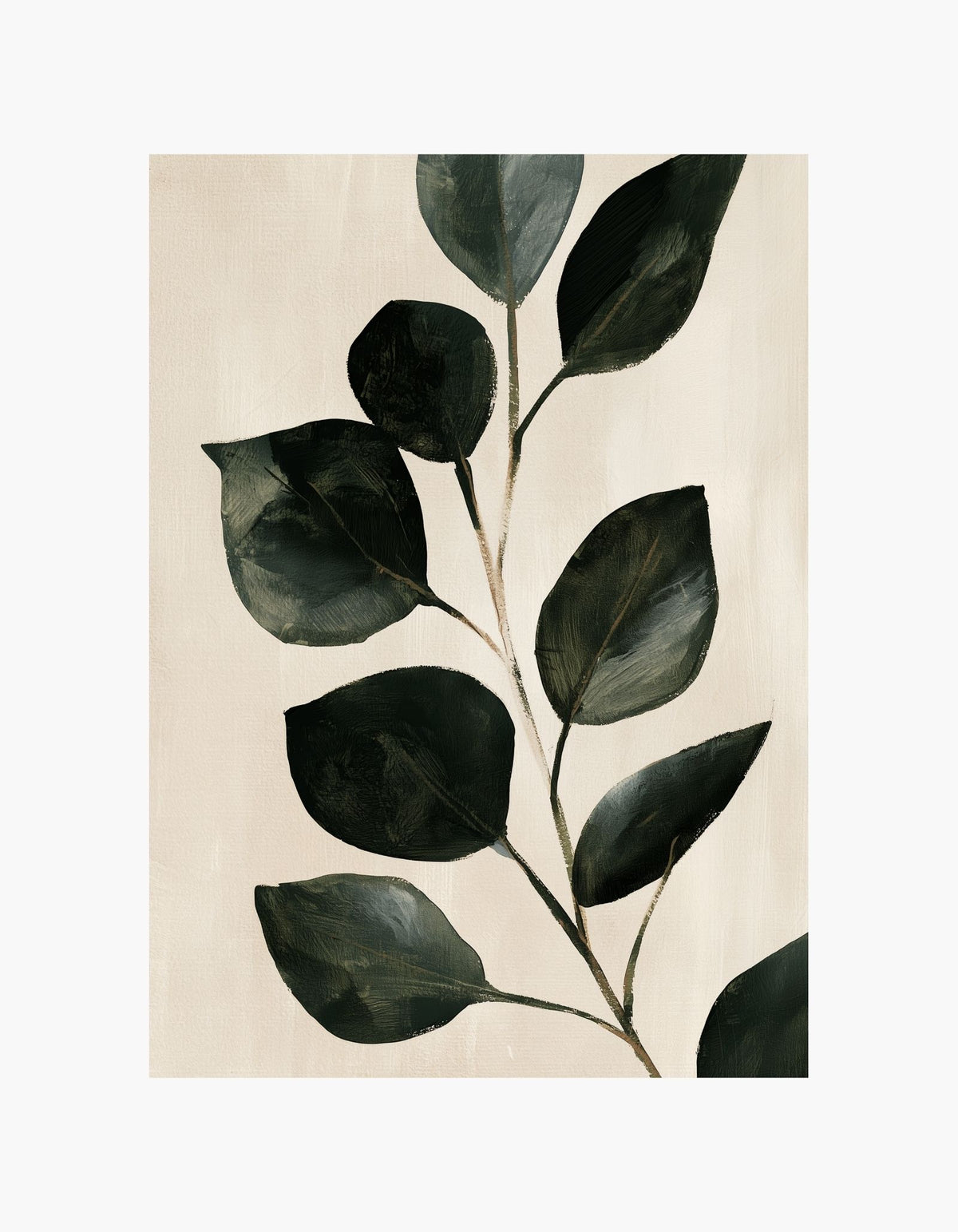 Dark Eucalyptus Poster