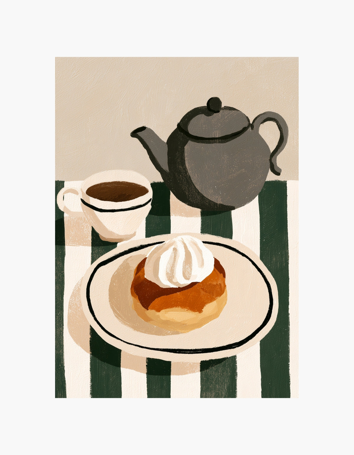 Cozy Tea Time Poster