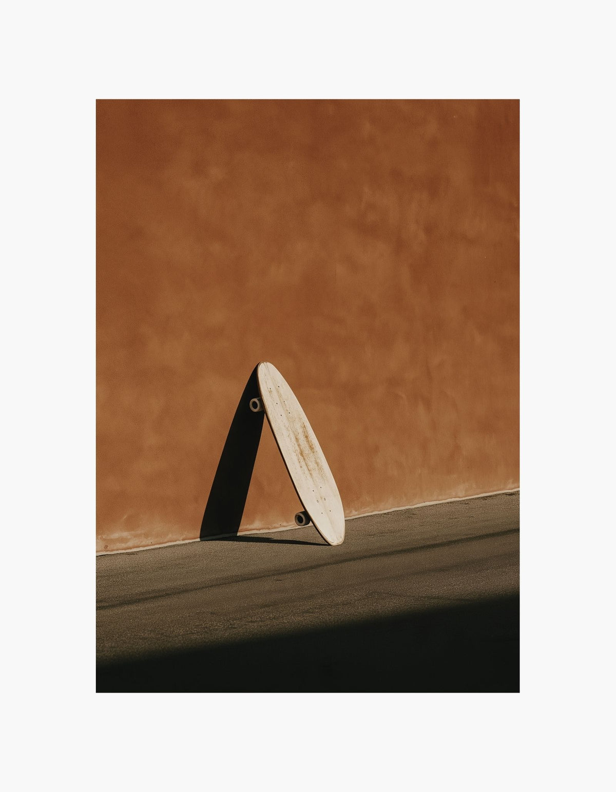 Skateboard Shadow Poster