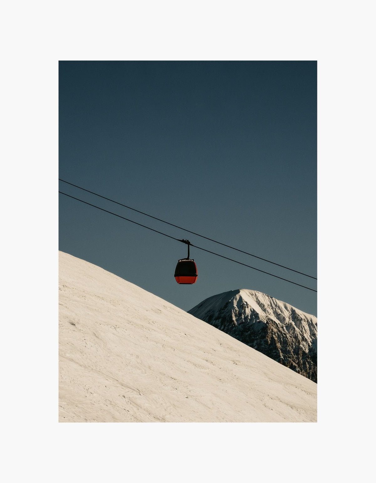 Alpine Cable Car Poster