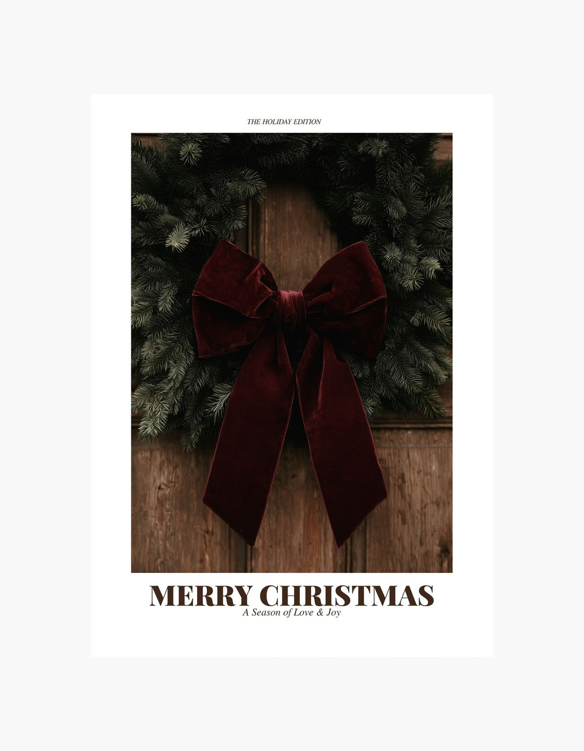 Merry Christmas  Poster