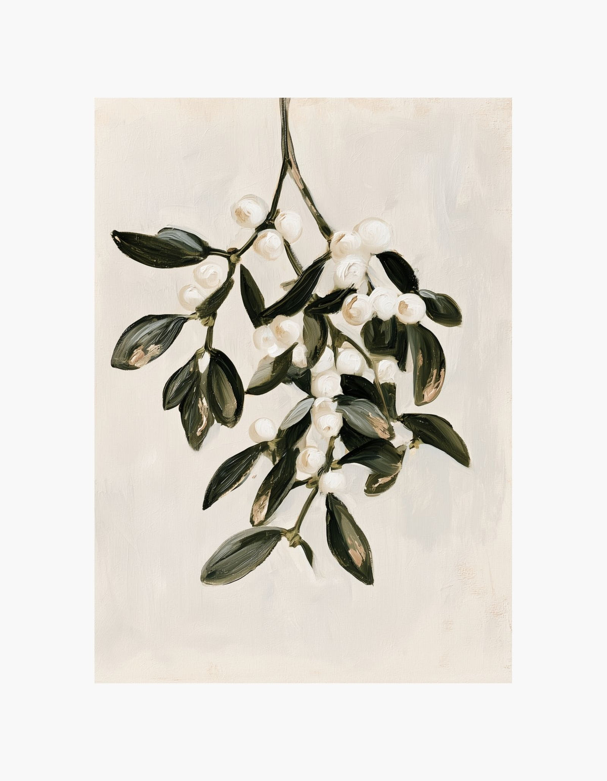 Winter Mistletoe Poster