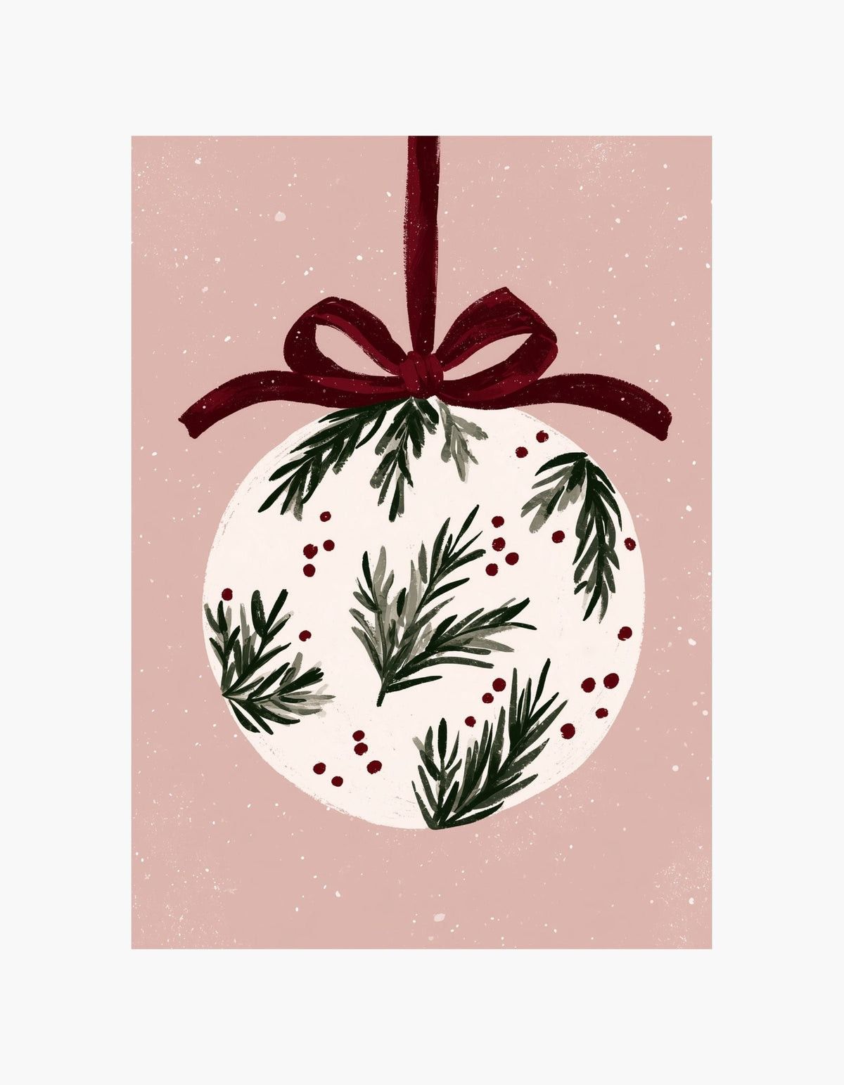 Christmas Ornament Poster
