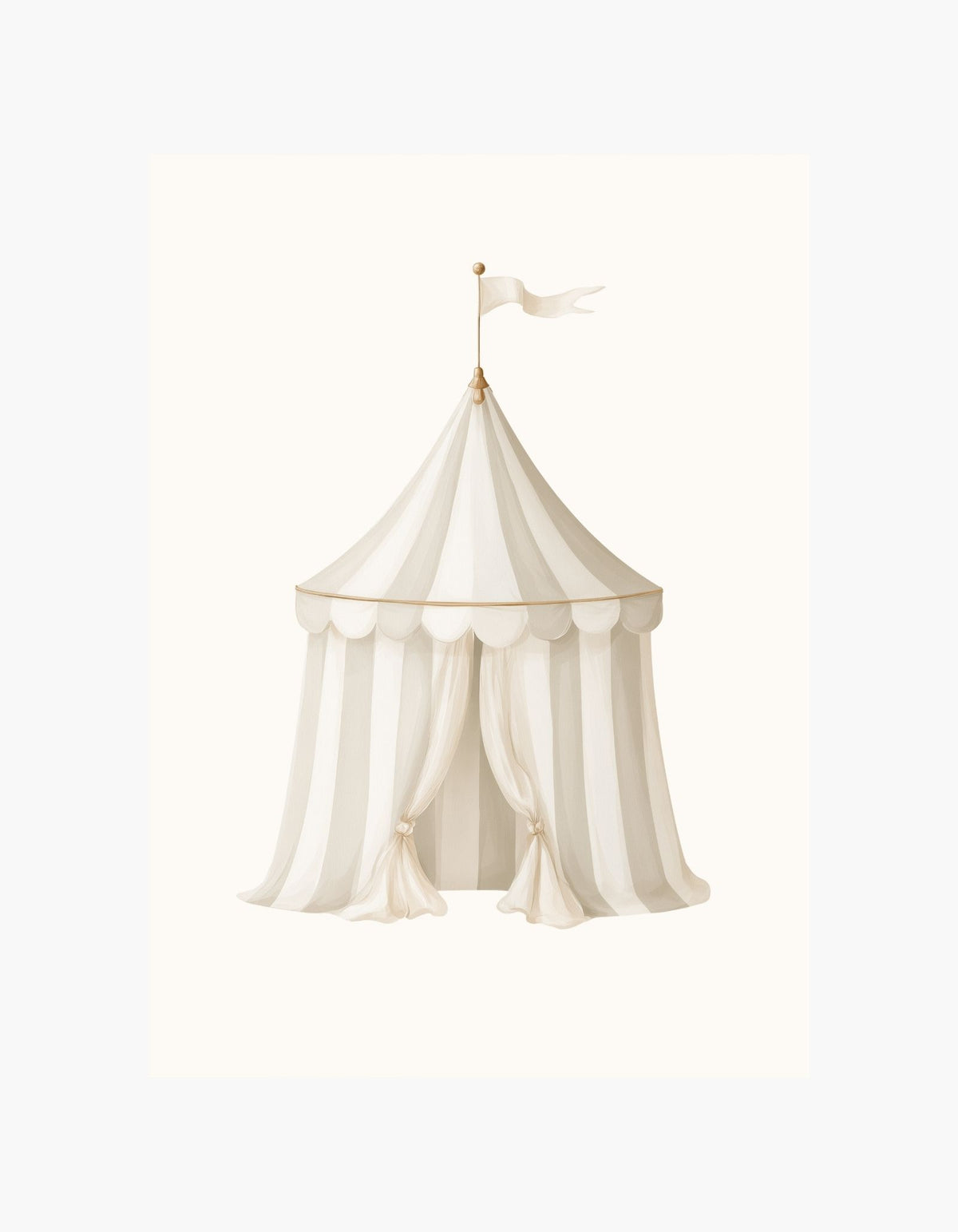 Little Circus Tent Poster