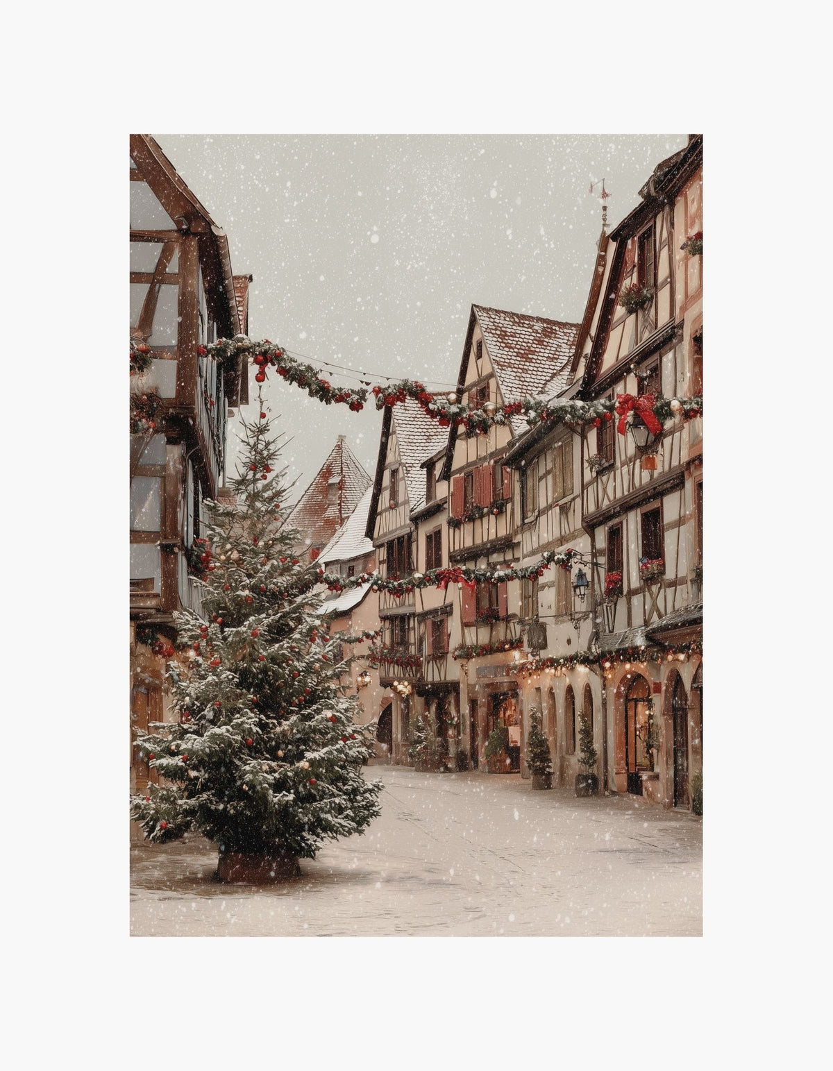Christmas Street Poster