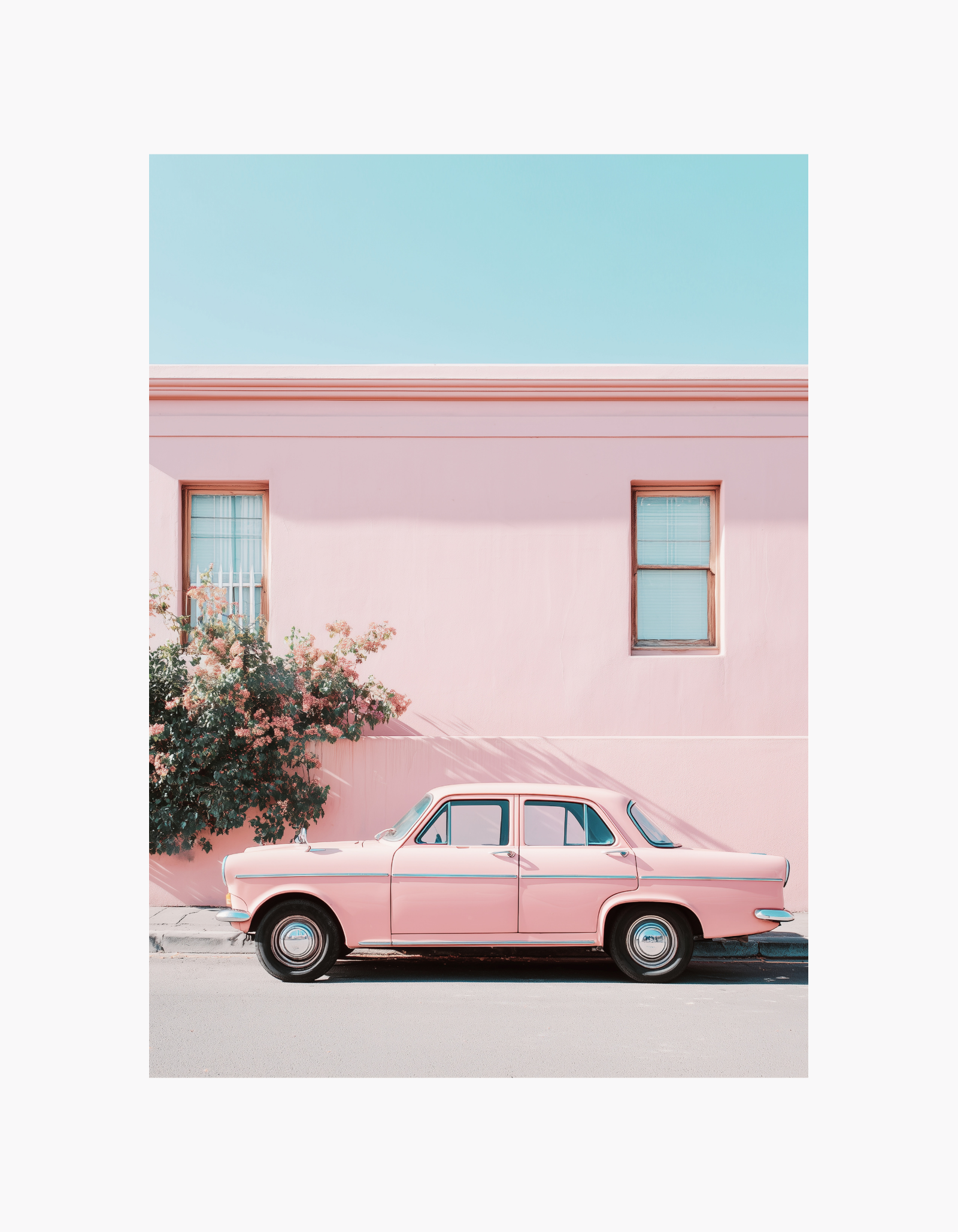Pink Car Dream Poster