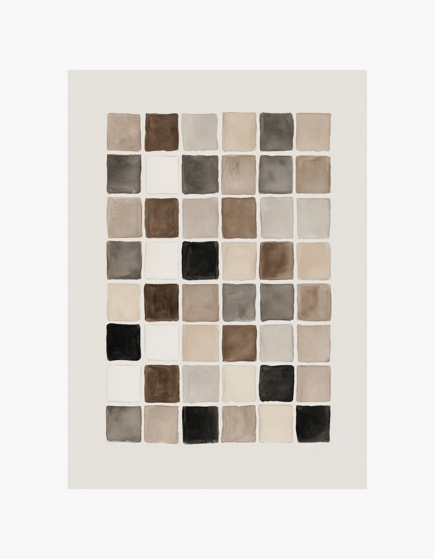 Neutral Square Poster