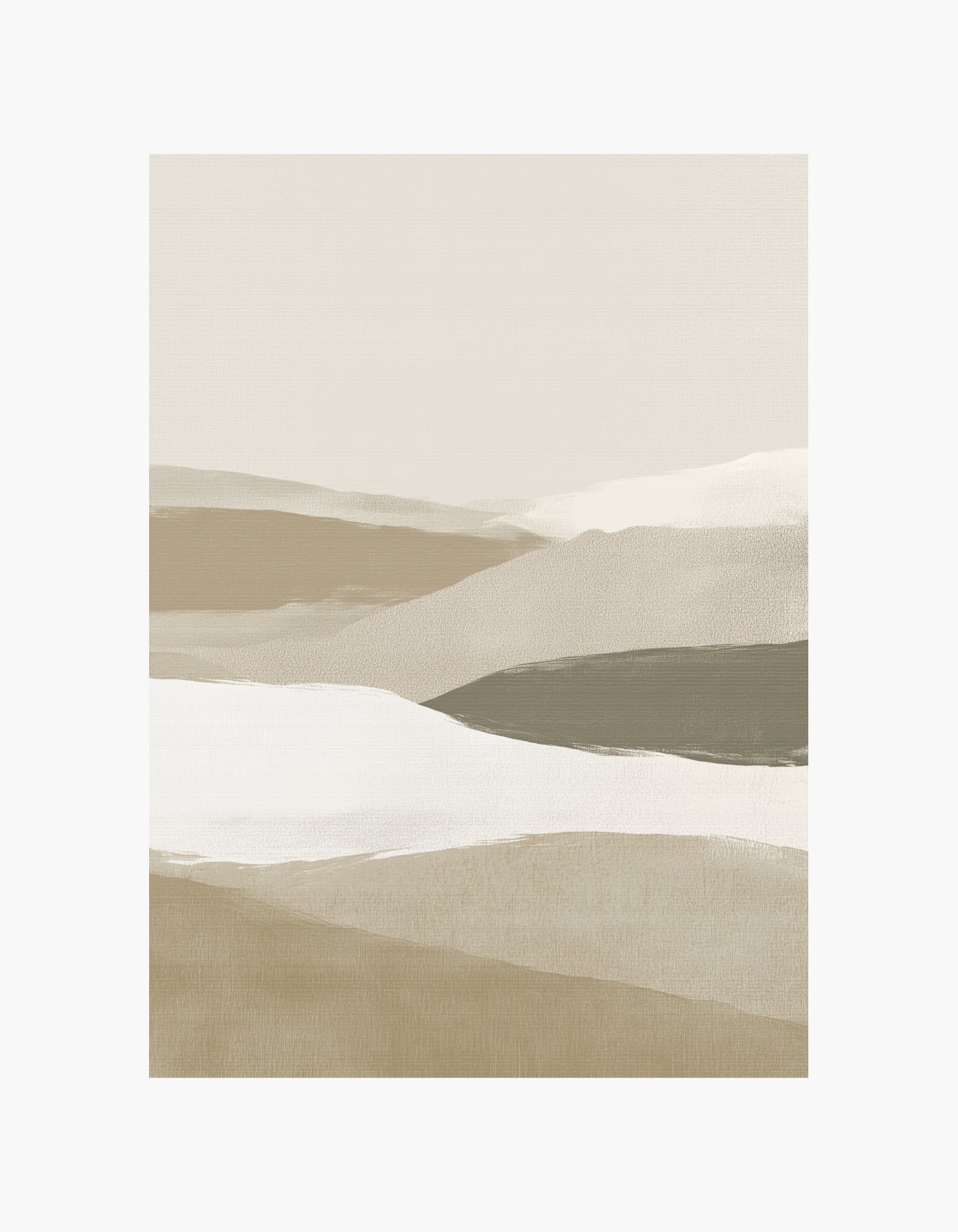 Desert Landscape Poster