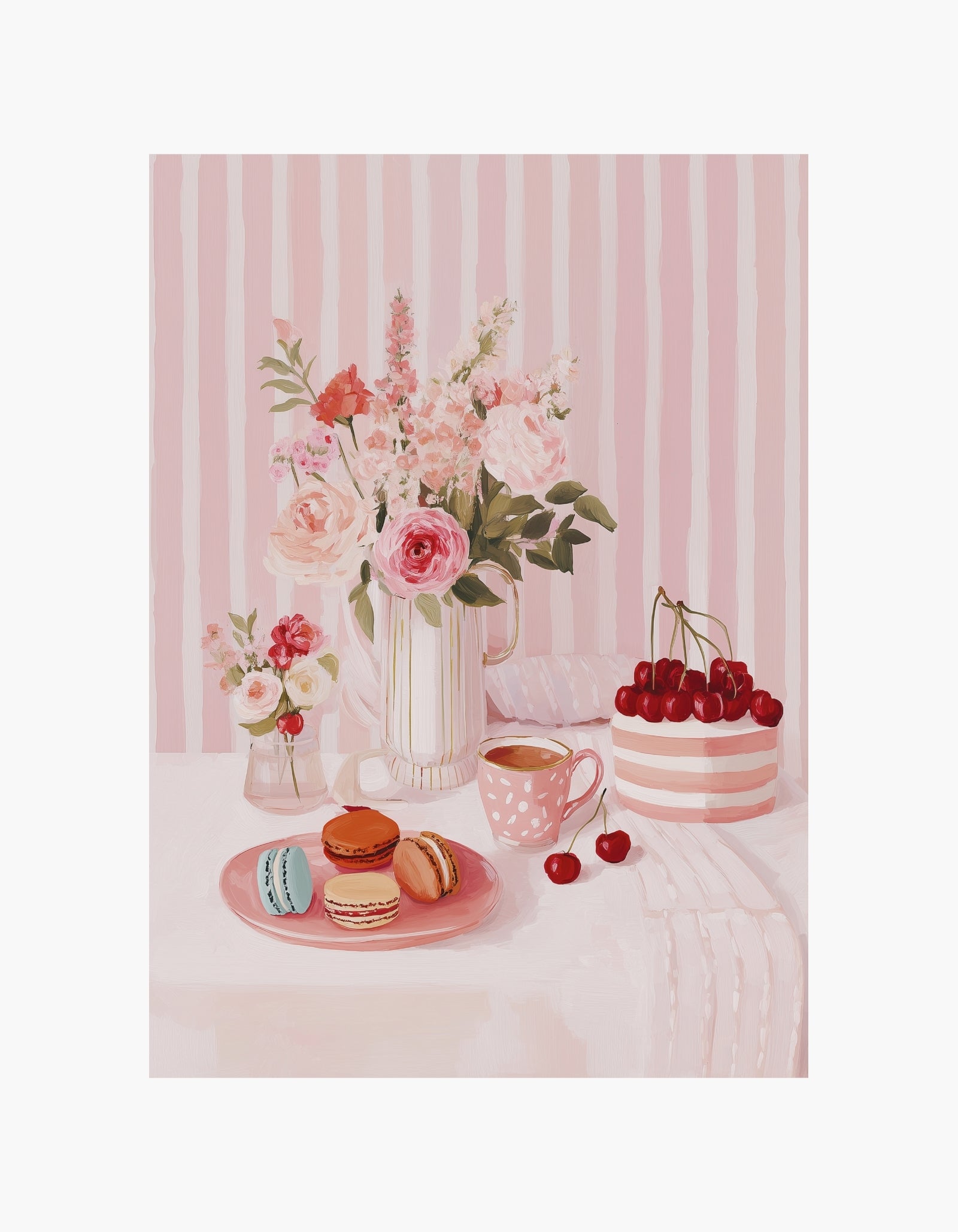 Pink Dessert Poster