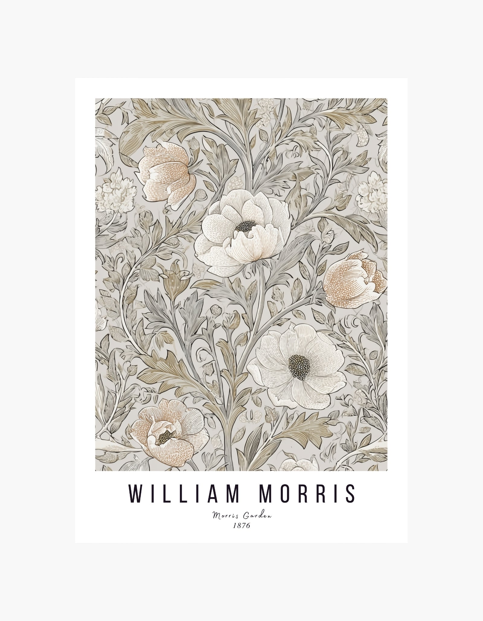 William Morris Garden No3 Poster